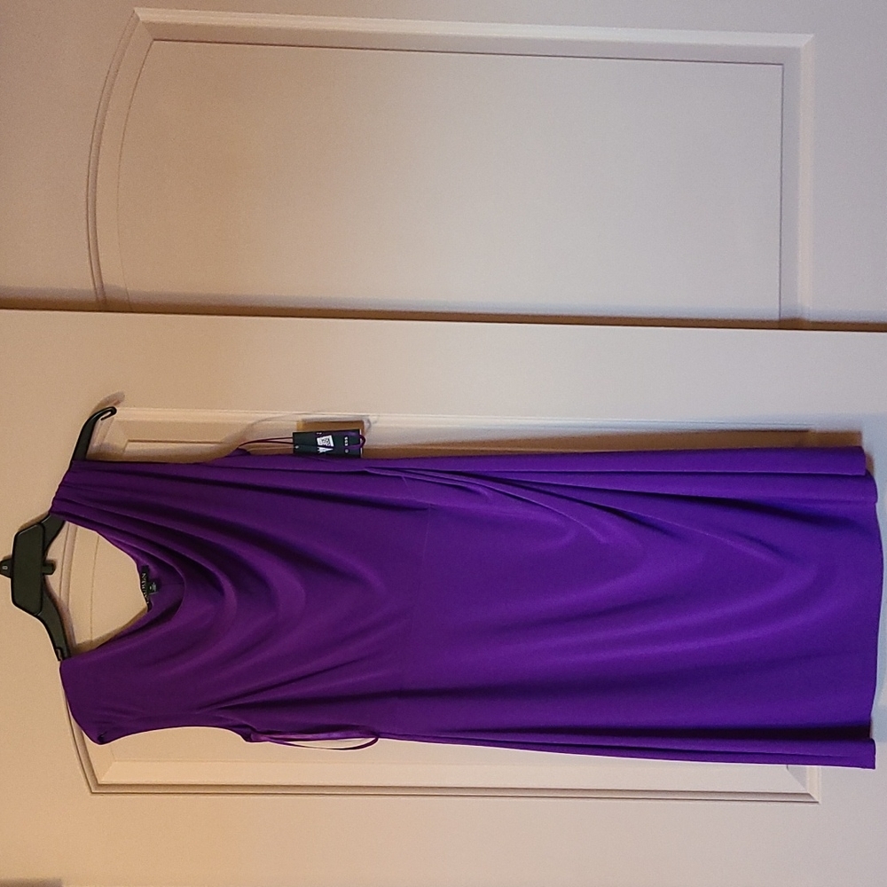 Ralph Lauren Woman's Dress Size 16 Purple